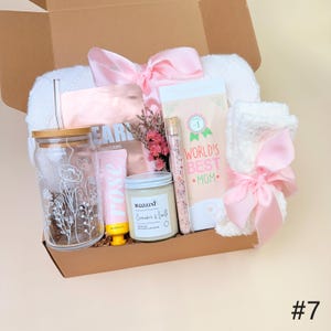 Thoughtful Mother’s Day Gift, Mother's Day Gift Basket, Best Mom Ever Gift Basket, Daughter to Mother, Mom Gift Set BOX #7