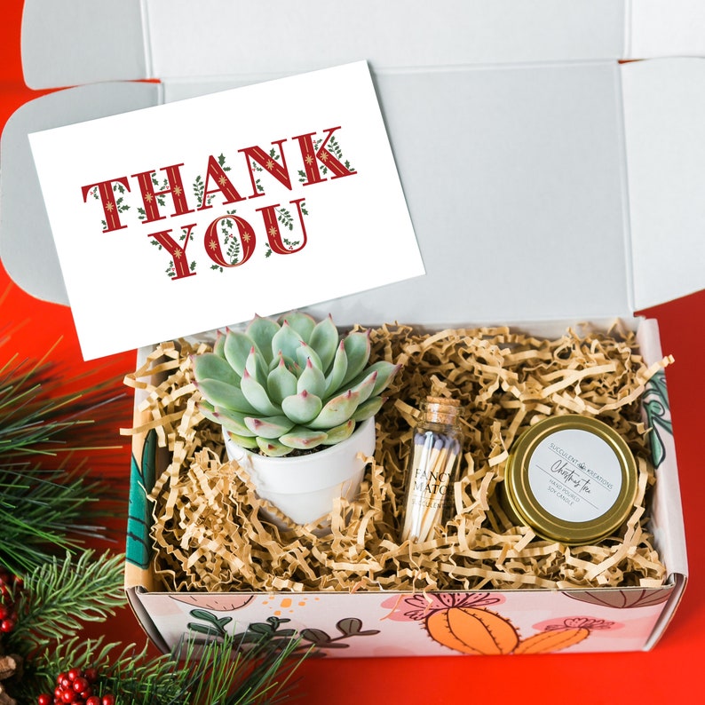 HOLIDAY THANK YOU Corporate Gift Corporate Christmas Gift Etsy