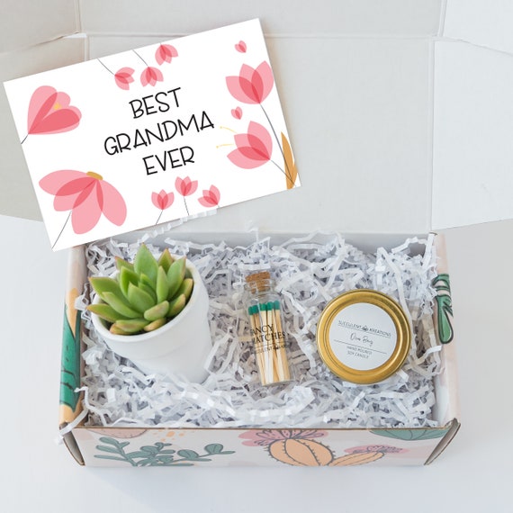 BECTA DESIGN Nana Gifts Box for Birthday, Christmas Gifts,Gift Ideas for  Grandma Best Grandma Ever Presents for Grandmother,Granny,Grandparents
