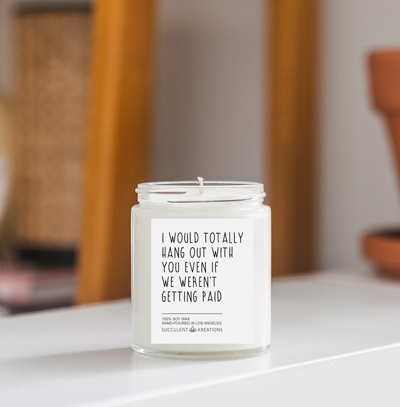 Funny Soy Wax Candle