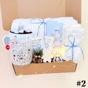 Holiday gift box, Christmas gift idea, warm gift, winter gift box, sending a hug, gift box for women, hygge gift, New Years gift idea
