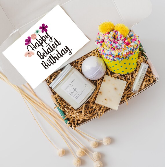 BELATED BIRTHDAY GIFT Care Package Etsy Nederland