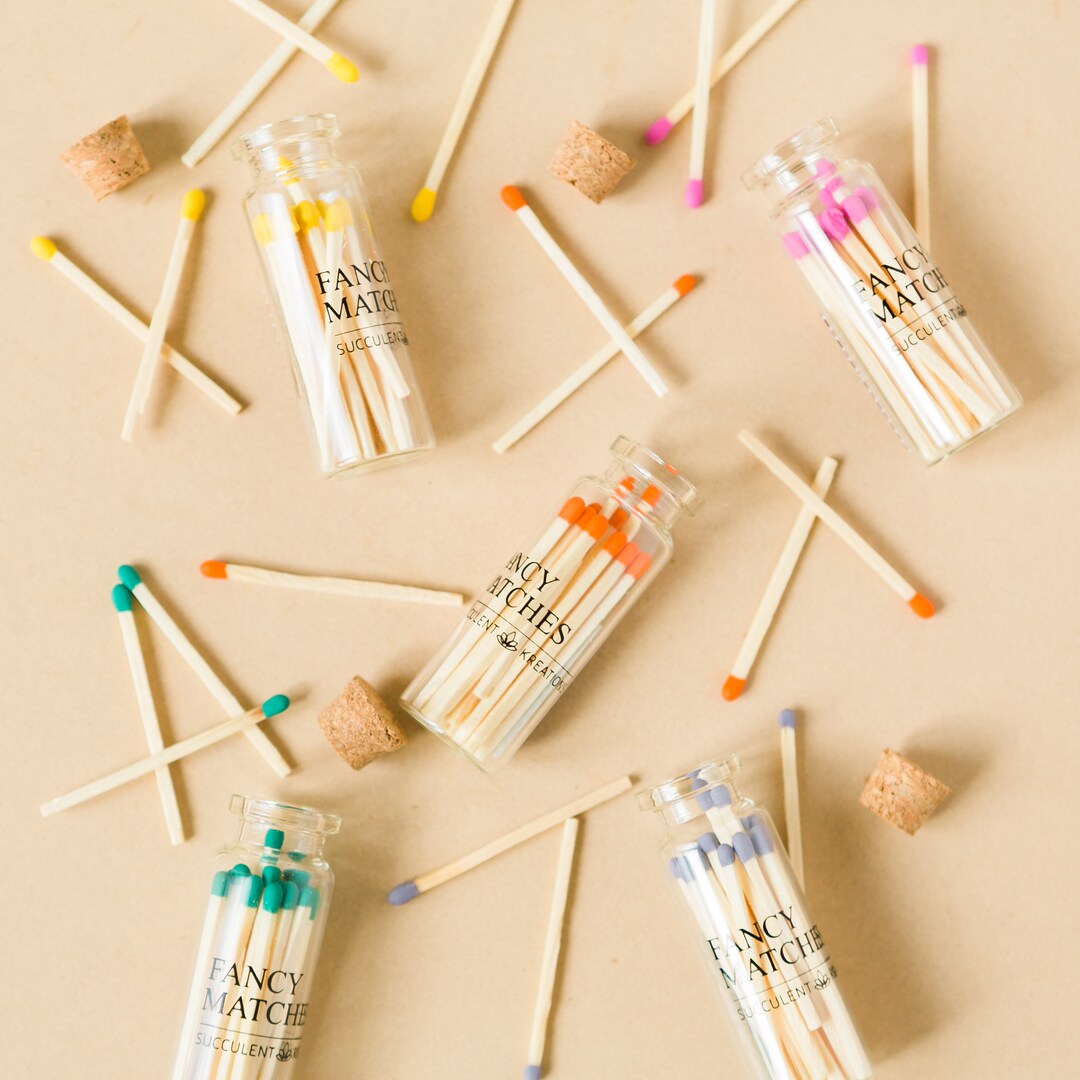 Matches in a Bottle Add on Build Your Box Etsy