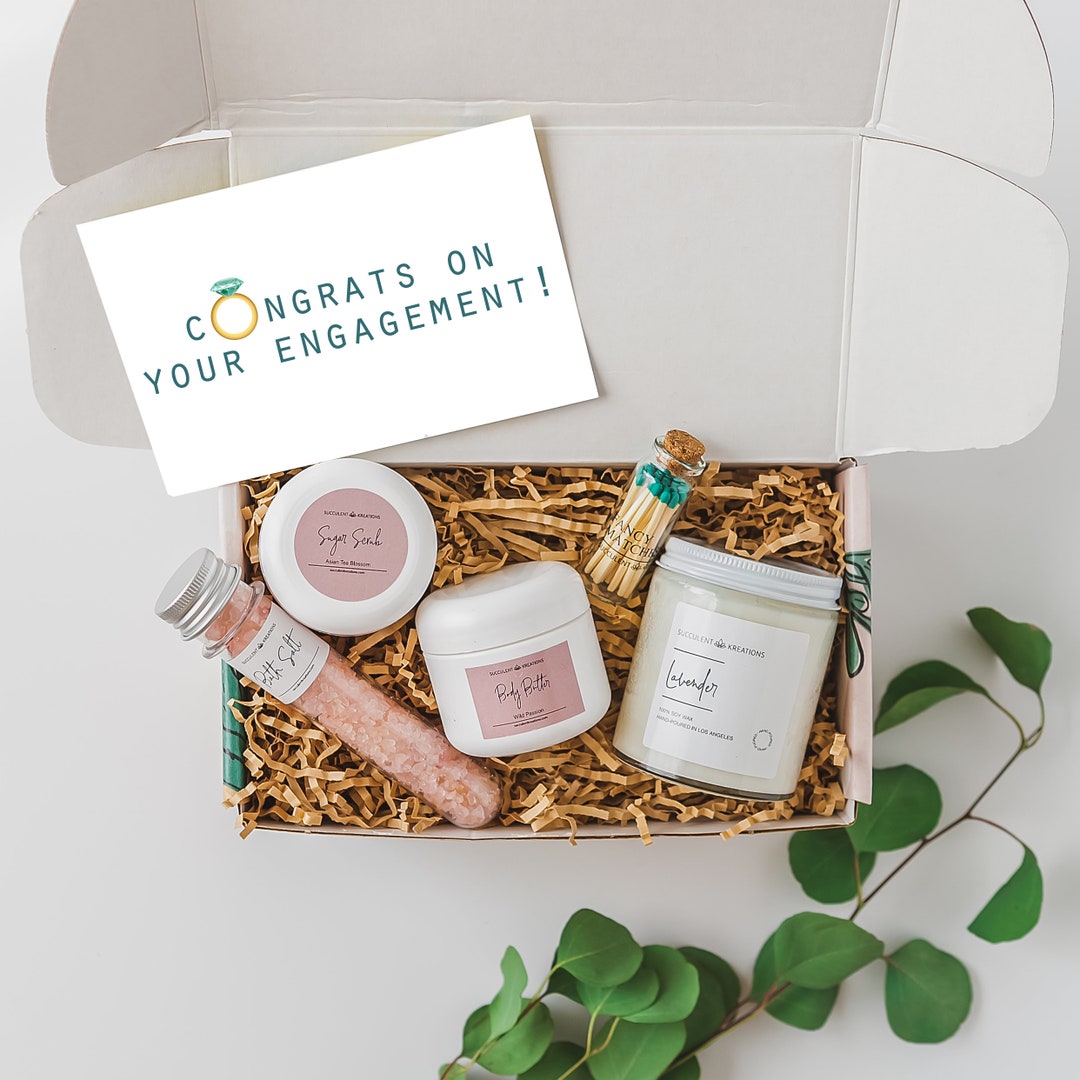 Engagement Gift Congratulations Engagement Gift Congrats Just Engaged