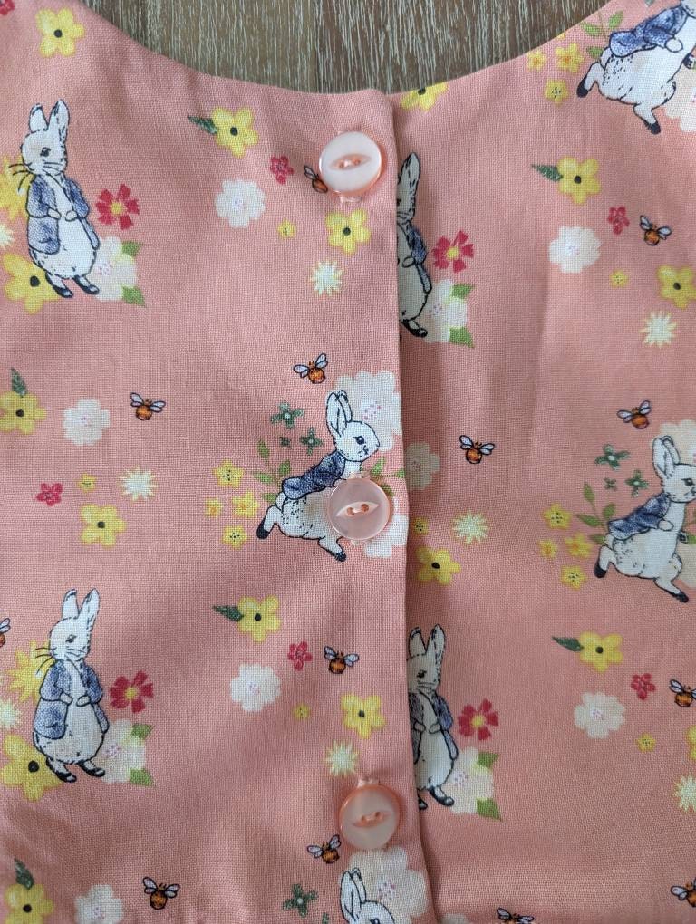Peter Rabbit Yellow Dress Rabbit Girls Peter Rabbit Tea Party Dress // Handmade // Easter // Beatrix ...