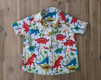 Dinosaur Button Up - Etsy Australia