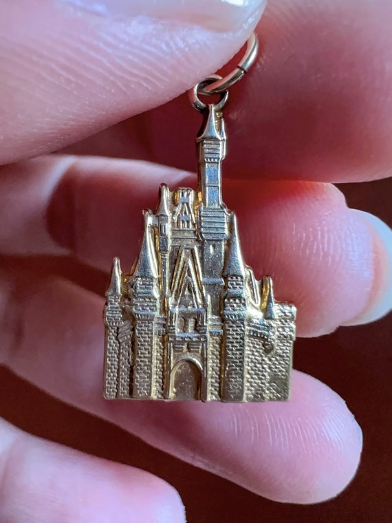 14k Gold Disney Cinderella Castle - image 1