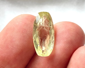 6.3 Quilates Natural Aguamarina de Alta Calidad de Etiopía Minas, Cojín Largo Aguamarina Piedra Preciosa Facetada Suelta Para Hacer Joyas