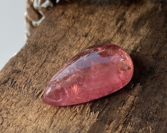 9.85 Ct. Natural Pink Tourmaline Gemstone Cabochon ~~ 20x12x5 mm Tourmaline Cabochon For Making Jewelry ~~ Untreated Tourmaline Gemstone