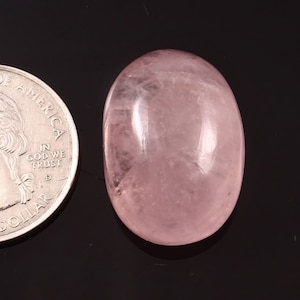 Unique Pink Color Morganite With Luster, 25x17x11 mm Oval Shape For Jewelry Making Stone, Natural Morganite Cabochon