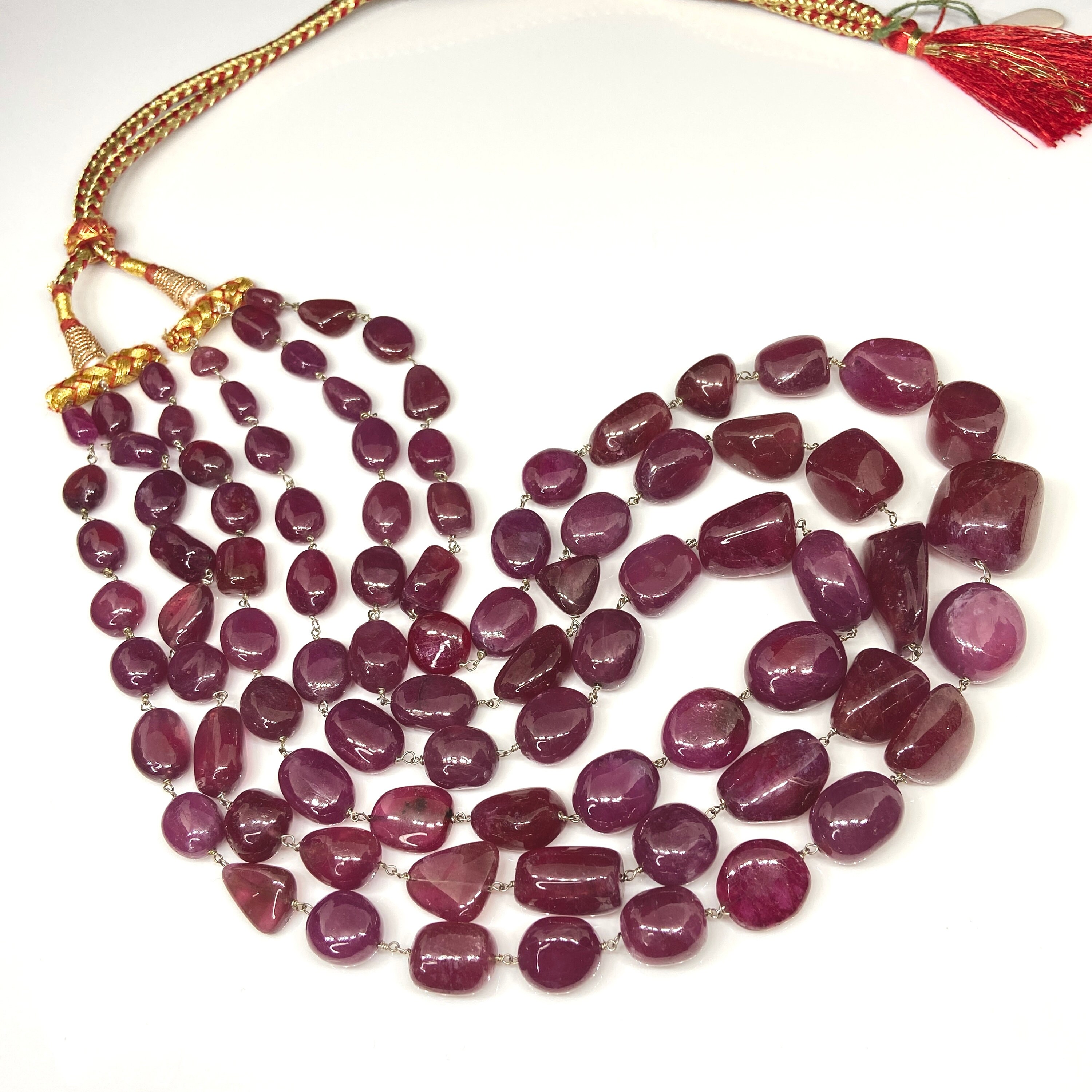 Red ruby beads Clearance