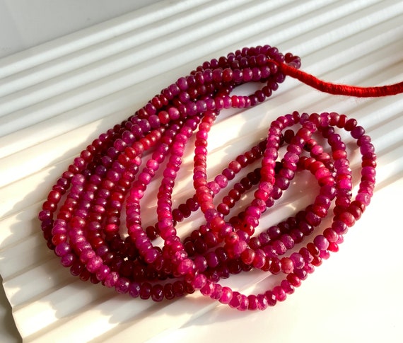 Ruby beads wholesale sale