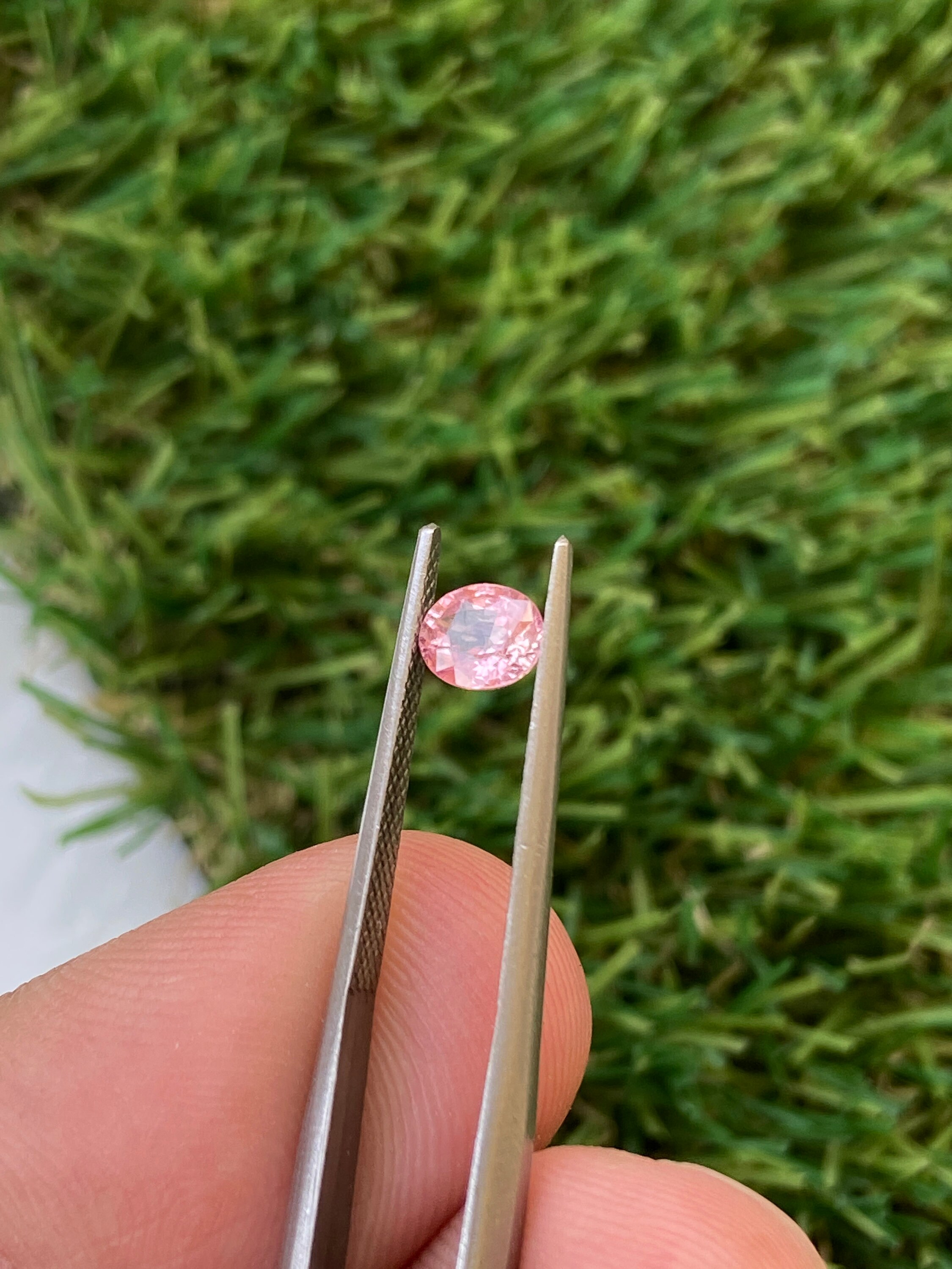 17 x 10 x 4 mm, saphir rose, pierre taillée rose, paire de saphirs