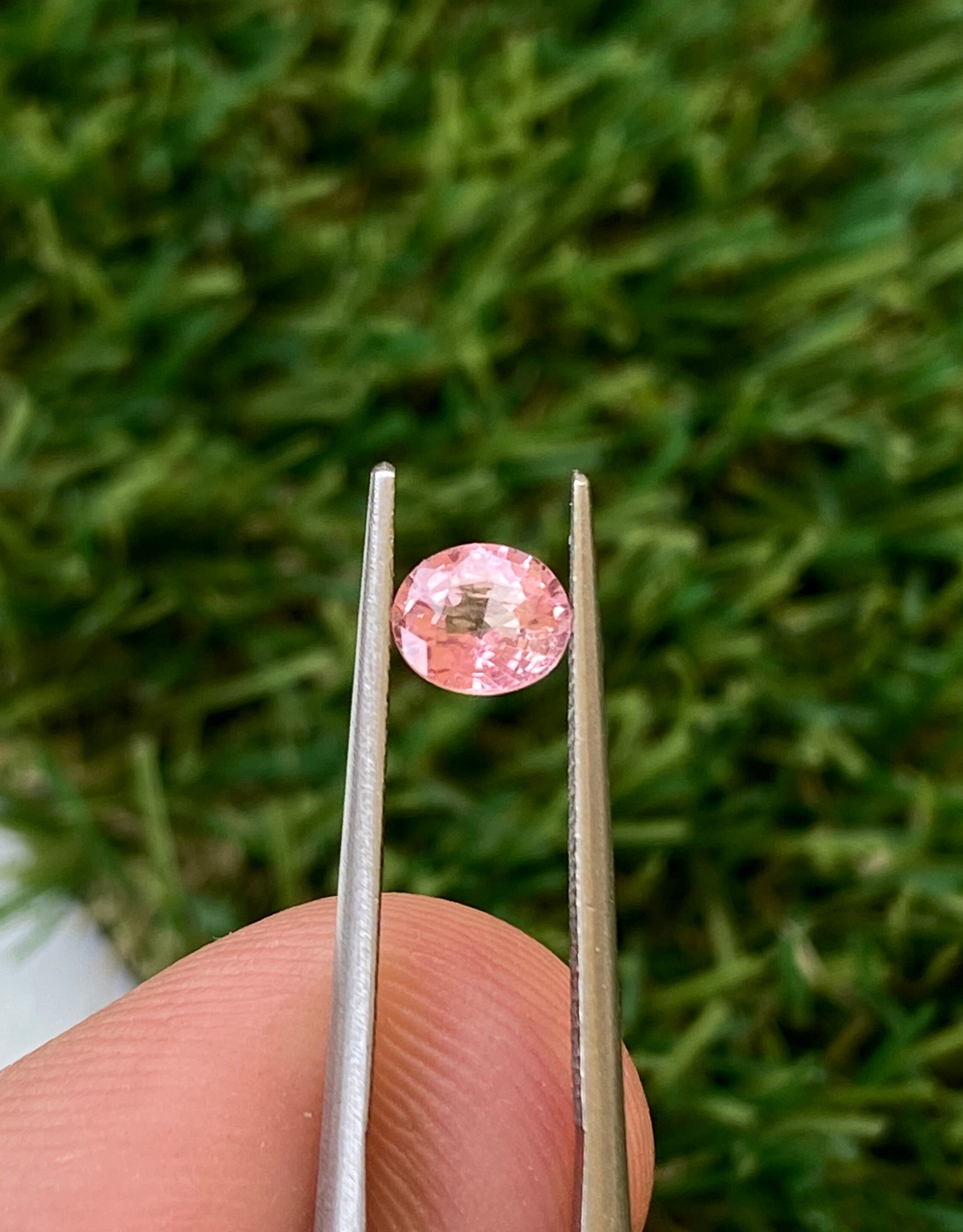 PIERRE PRÉCIEUSE NATURELLE en vrac saphir rose taillée à la poire du Sri... EUR 73,60 - FR
