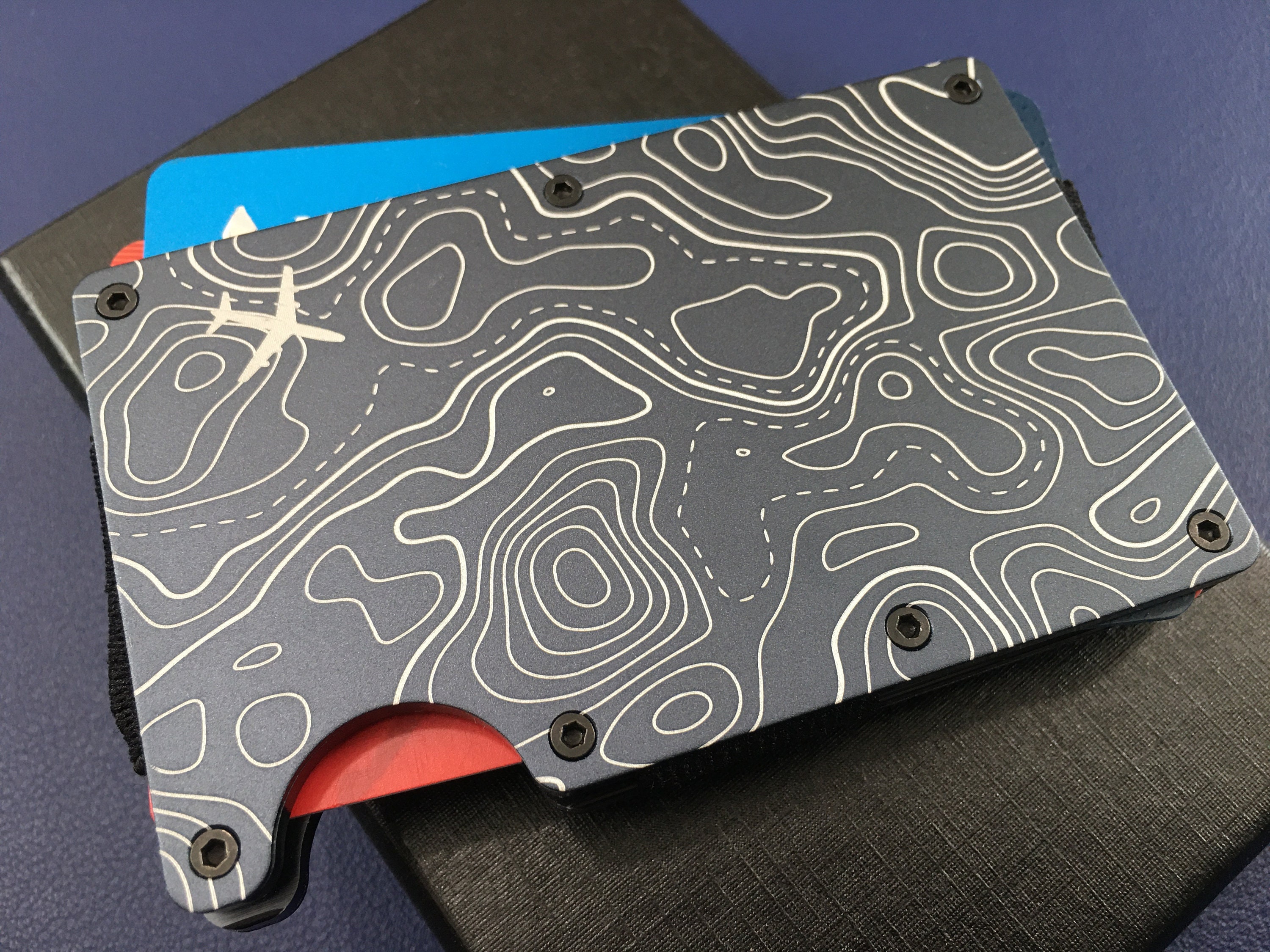 Personalized Metal Walletsengraved Walletcustom Etsy