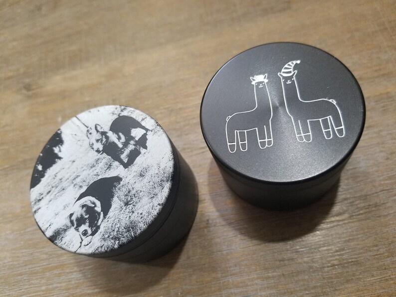 Custom Personalized Grinders Herb Grinder Accessory 2 Inch Etsy