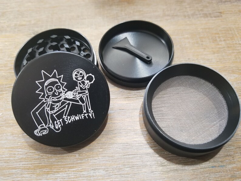 Custom Personalized Grinders Herb Grinder Accessory 2 Inch Etsy