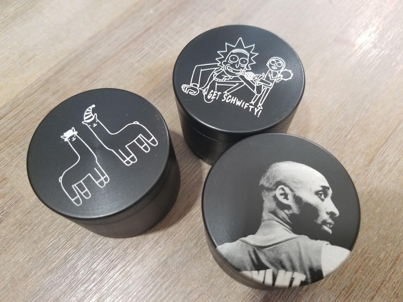 Custom Personalized Grinders Herb Grinder Accessory 2 Inch Etsy