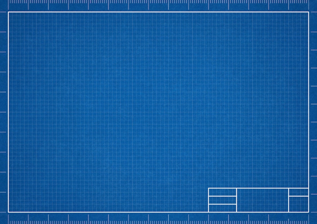 6 Blank Blueprint Templates A4 Etsy 6 Blank Blueprint Templates A4 Etsy