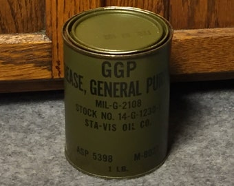 Grease Can Etsy