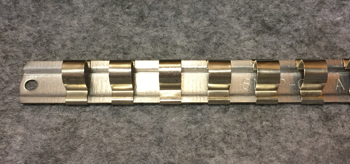 Snapon Tools 10 Metal Socket Organizer Rail with 13 Etsy