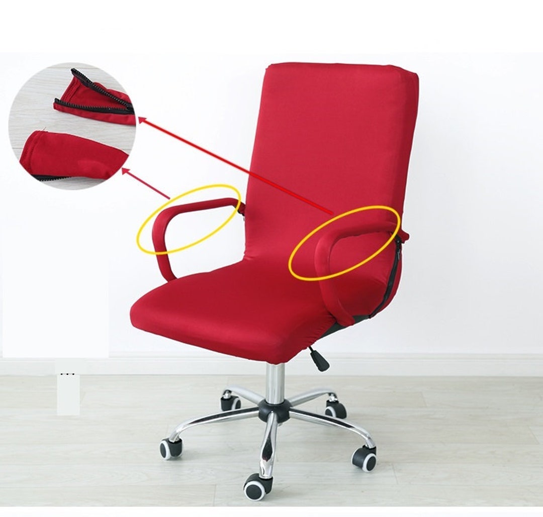 Full Chair Arm Rest Zipper Cover Prevent Scratches and Protect A Pair