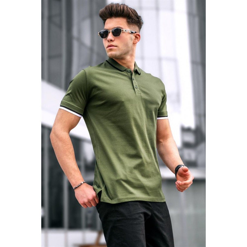 Premium Collection Polo Shirts for Men Chaki Polo Shirts - Etsy