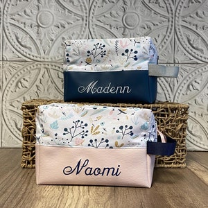 Trousse De Toilette Personnalisée FLEURS