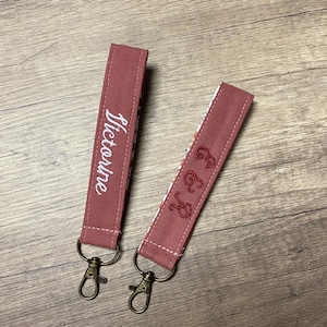 Porte-clé dragonne à motifs PERSONNALISÉ