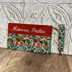 LOT Pochette personnalisé & Porte clé