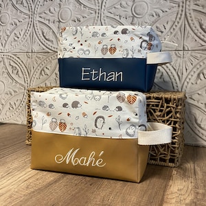 Personalized HEDGEHOG Toiletry Bag
