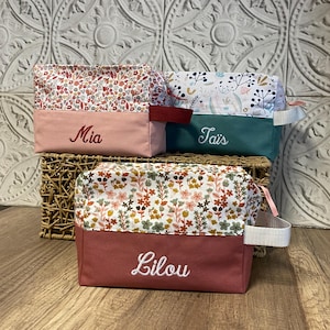 Personalized Toiletry Bag PATTERN OF YOUR CHOICE