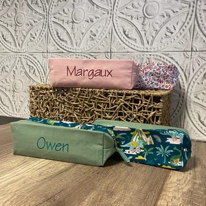 Trousse école Personnalisée MOTIF AU CHOIX