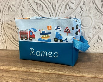 Personalized KLAXON toiletry bag