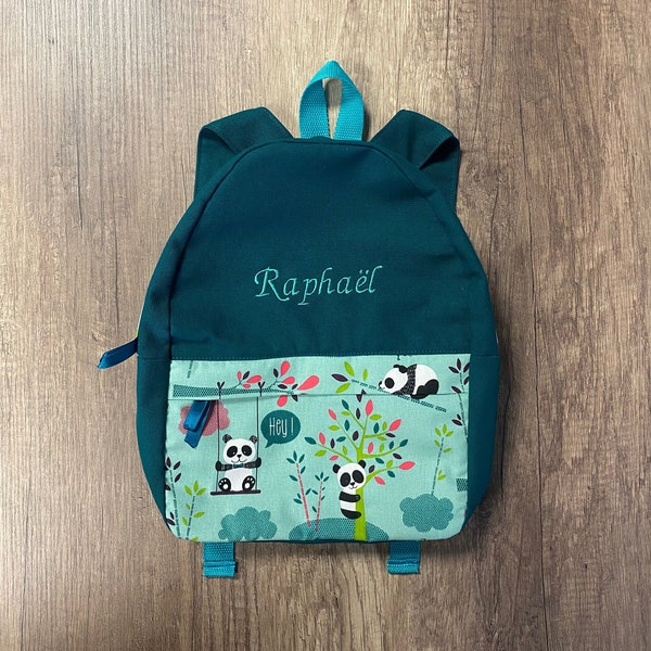 Sac à dos personalisé enfant PANDA