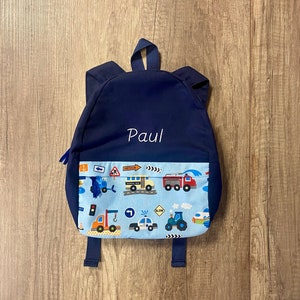 Personalized Children's Backpack PATTERN OF YOUR CHOICE