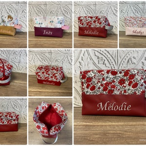 Personalized Toiletry Bag PATTERN OF YOUR CHOICE image 7