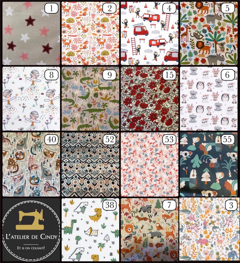 All washable wipes CHOICE OF PATTERN image 7
