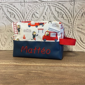 Trousse De Toilette Personnalisée POMPIER