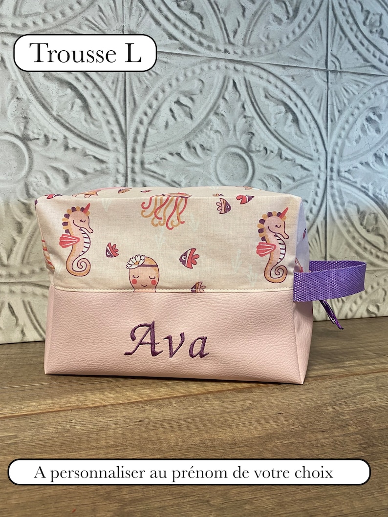 Personalized Toiletry Bag 10 models TROUSSE L