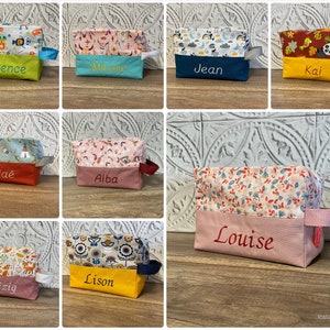 Personalized toiletry bag PATTERN OF YOUR CHOICE image 3