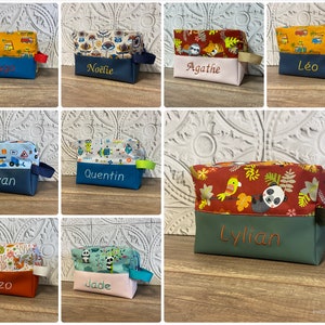 Personalized Toiletry Bag PATTERN OF YOUR CHOICE image 4