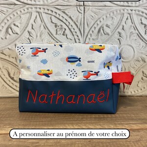 Trousse De Toilette Personnalisée 10 modèles TROUSSE O