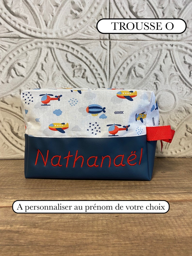 Personalized Toiletry Bag 10 models TROUSSE O