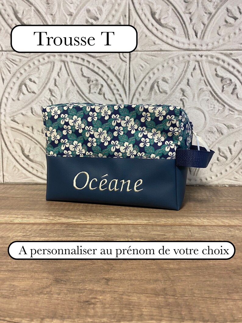 Personalized Toiletry Bag 10 models TROUSSE T