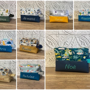 Personalized Toiletry Bag PATTERN OF YOUR CHOICE image 5