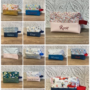 Personalized Toiletry Bag PATTERN OF YOUR CHOICE image 6