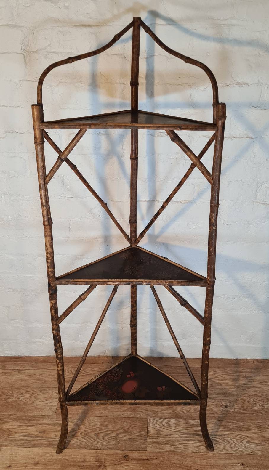 Late Victorian Aesthetic Movement / Arts and Crafts Tiger Bamboo