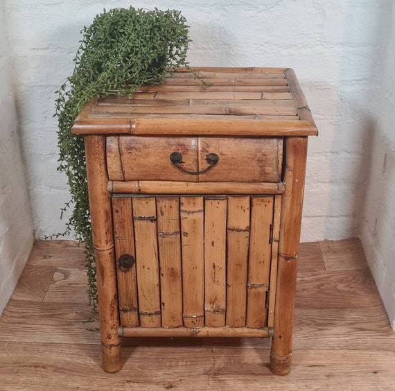 Bamboo 2024 bedside cabinet