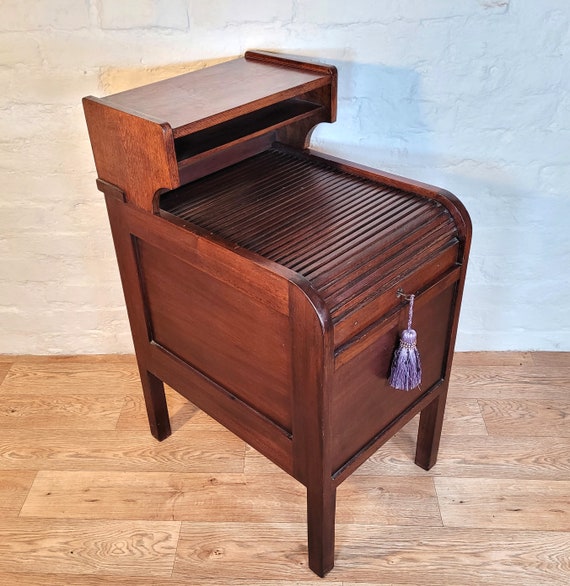 Vintage Roll Top Desk / Vintage Single Desk / Vintage Music Stand